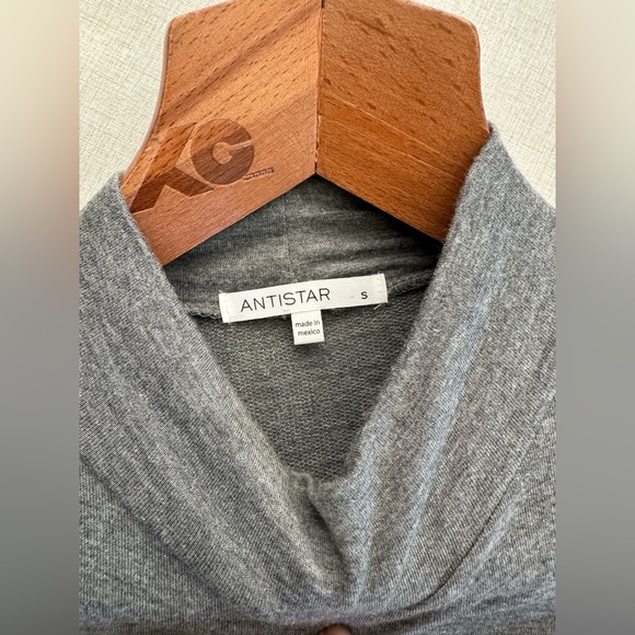 Grey Straight Midi Dress - Picture 3 of 3